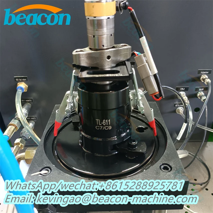 Beacon HEUI Unit Injector C7 C9 3126B Testing Machine CR1017 For Engine Oil Diesel Fuel HEUI Repair and Test Stand For Truck