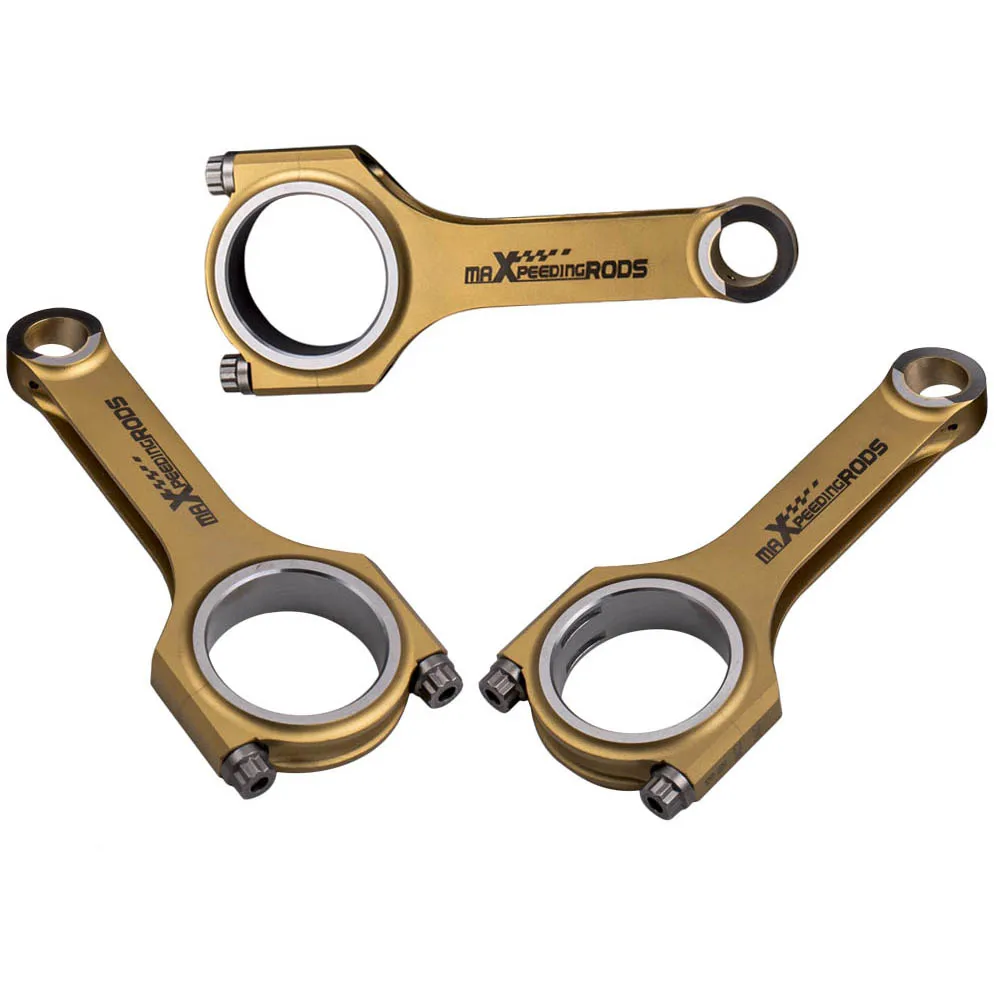 

MaXpeedingrods Titanized Racing 4340 Connecting Rods Con Rods For BMW B38A15M0 1.5T 3 Cylinder