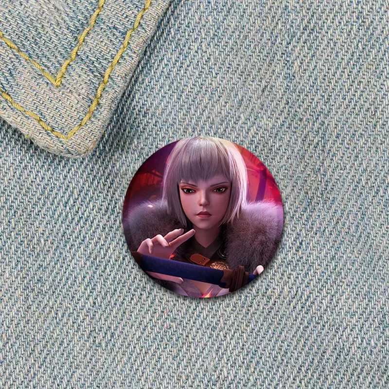 حار لعبة أنيمي السجادة دبابيس ماك/ران بينج الكرتون شارة اليدوية صفيح دبابيس لحقيبة الظهر الملابس الهدايا اكسسوارات