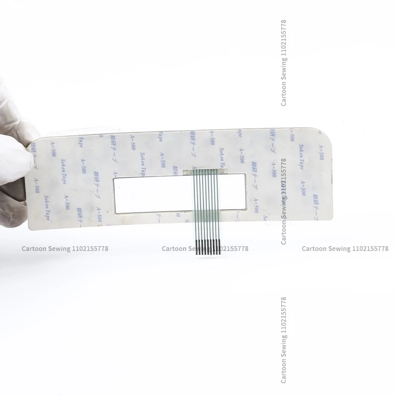 1 pz pannello operativo bordo adesivo membrana pellicola tastiera pulsante interruttore carta sistema Qixing per Hulong HMC Wansheng industriale
