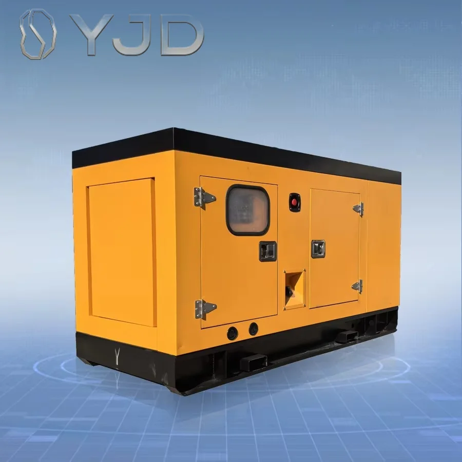 Open Frame Diesel Generator Set 24KW 30KVA 20KVA 40KVA 480V 230V AC Single Phase Silent Type Auto Start ATS 60Hz Frequency