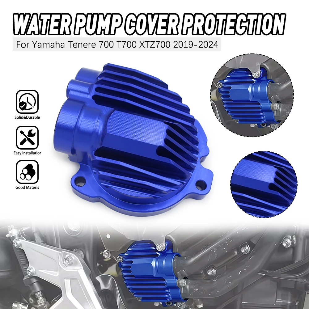 

For Yamaha TENERE 700 XTZ 700 XSR700 CNC ALUMINIUM Motorcycle Water Pump Protection Guard Cover MT-07 2018-2020 FZ07 2015-2017