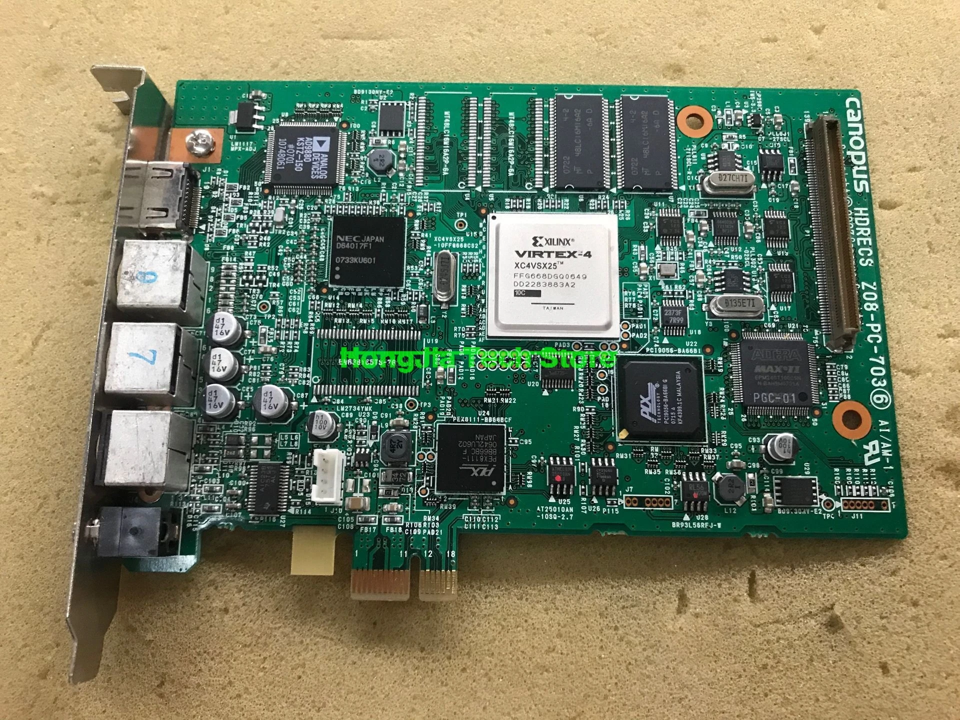 For CANOPUS HDRECS Z08-PC-703 XC4VSX25 Industrial Card A7AU Perfect Work