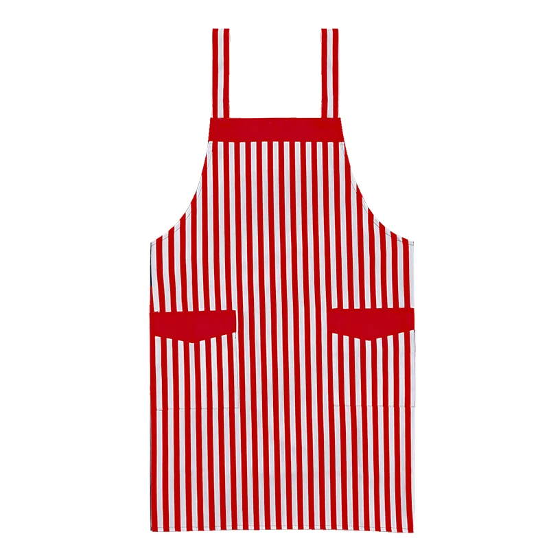 

Customized Embroidery Kitchen Apron with Pockets, Waterproof Apron, Home Chefs, Baking Clothes, Adult Bib, Waist Bag