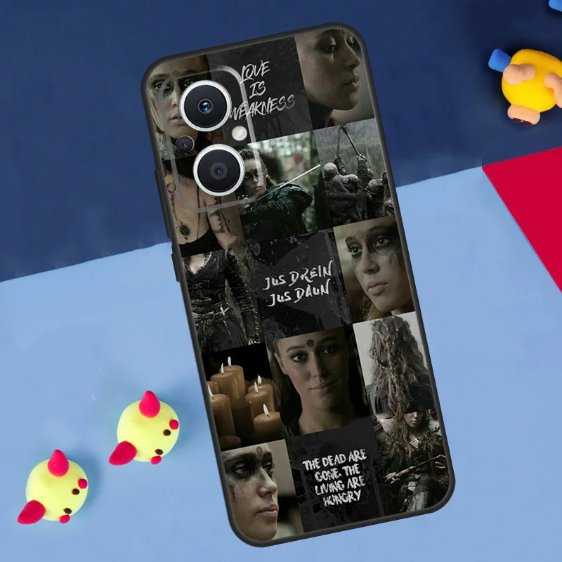 Heda Lexa The 100 TV Show Case For OPPO Reno 10 Pro 4 5 6 7 8 Lite 4Z 5Z 8T OPPO Find X6 Pro X5 Lite X3 X2 Neo Cover