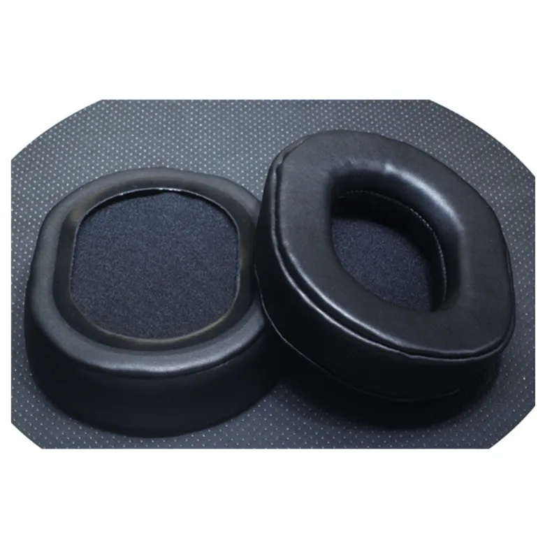 2 pçs ovais almofadas de ouvido 90x70mm 95x75 100x80mm 100x85 105x85 110x90mm para sennheiser fone de ouvido earpads espuma almofada earmuffs