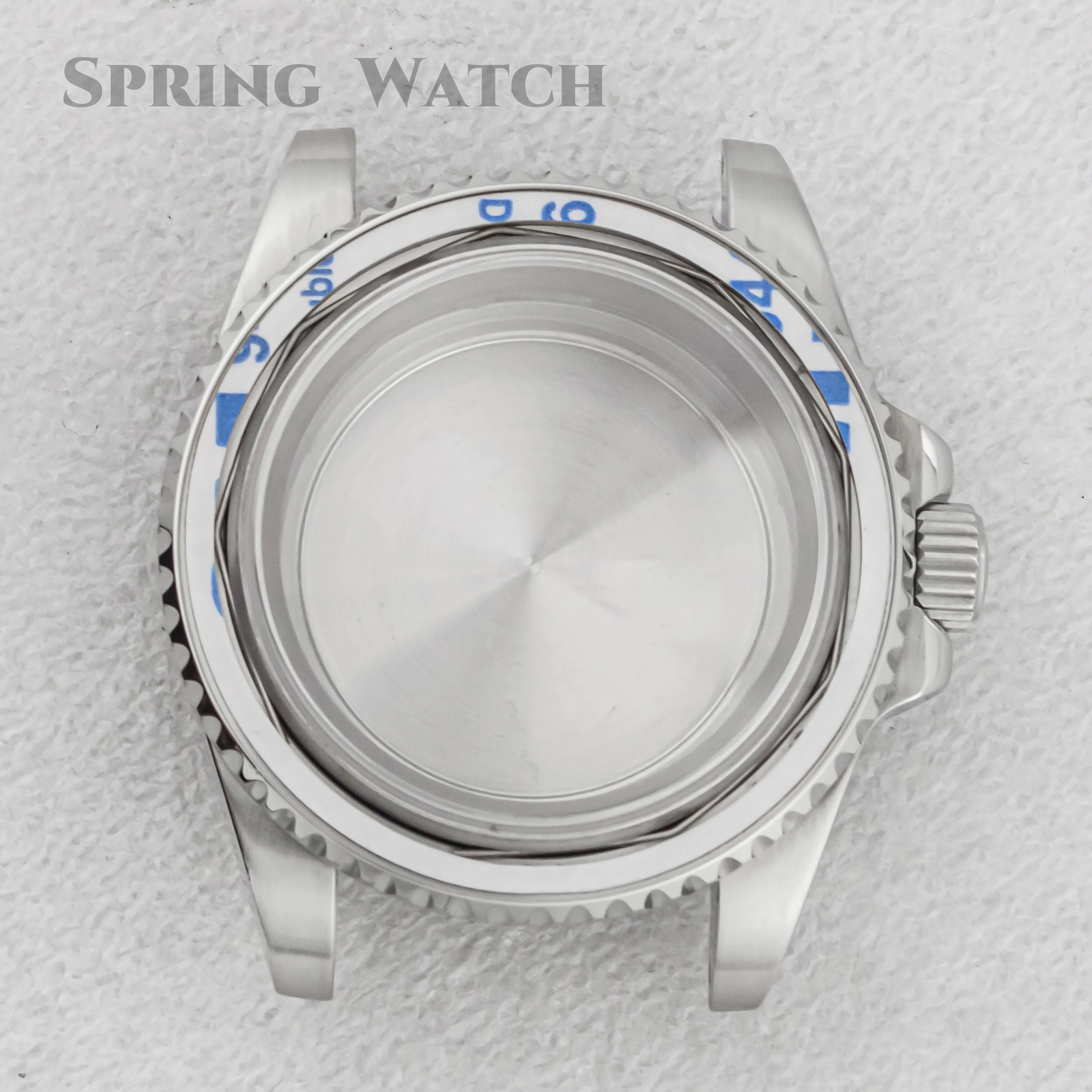 

40mm Watch Case for NH36 NH35 Movement 316L Stainless Steel Case Sapphire Glass Solid Bottom Shell Watch Repair Mod Parts