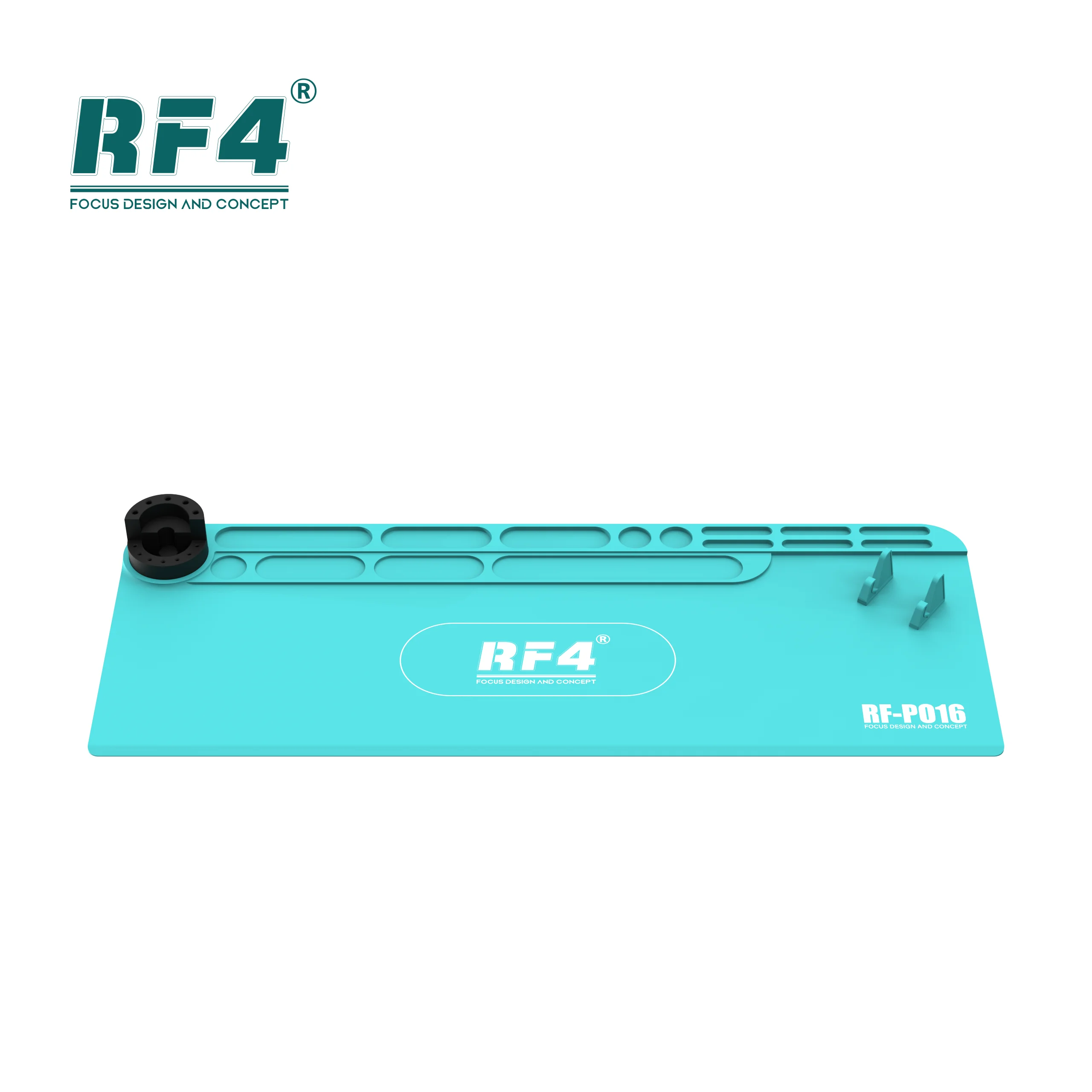 RF4 RF-P016 ESD Antistatic Heat Insulation Mat Soldering Mat Soldering Station Silicone Repair Pad Maintenance Platform 80*30CM