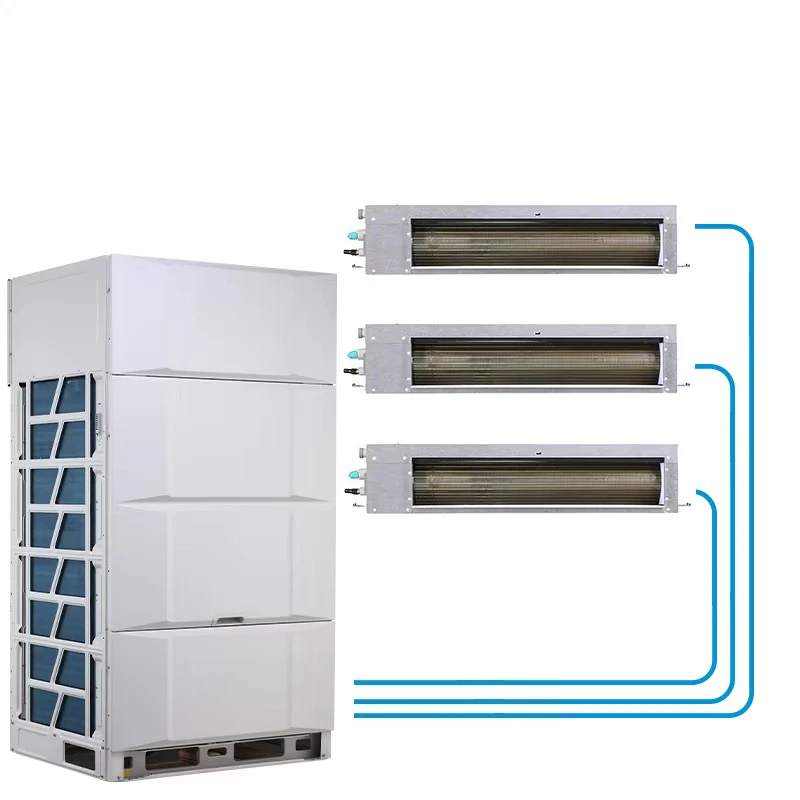 Heat Pump System 24000btu Indoor Unit Ceiling Concealed Duct Type Vrf System Multi Split Central Air Conditioner for Villa