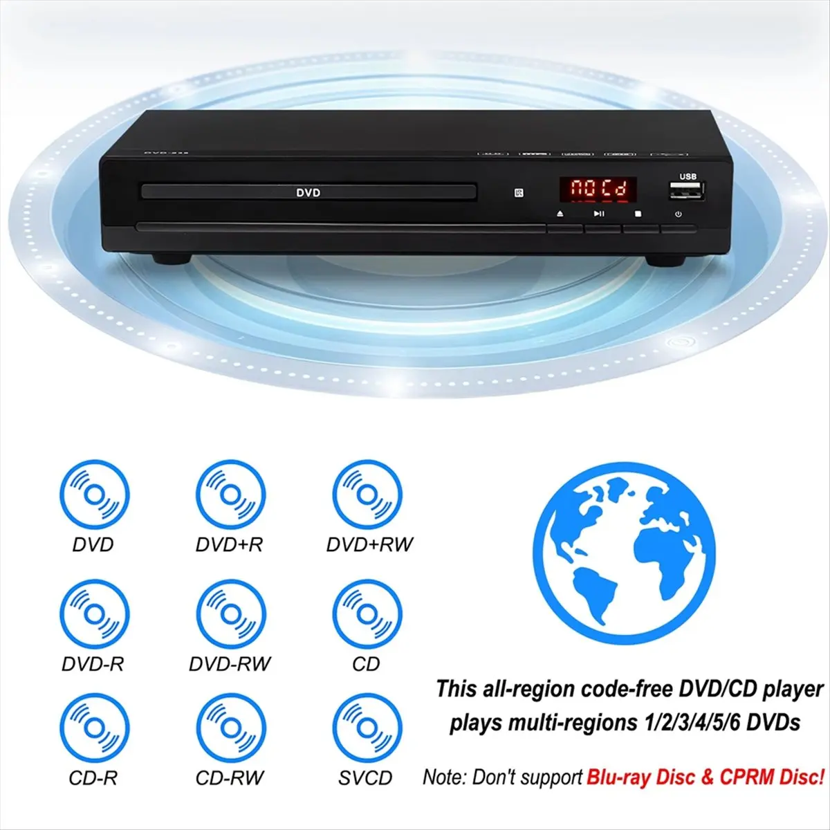 Dvd Player M238 Hd … - image