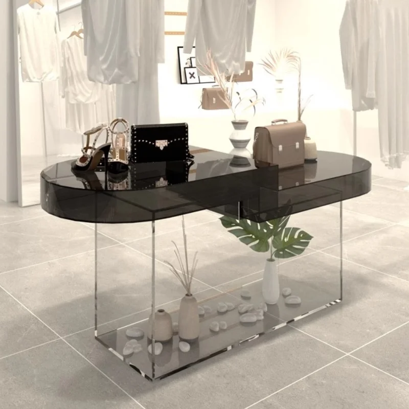 

Acrylic clothing store, Nakajima water table, shoe display table, shelf, shoe, hat and bag store display stand