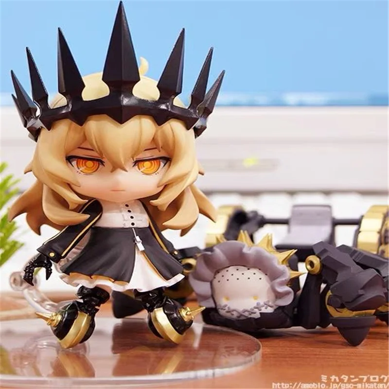 100% Original: GSC Black Rock Shooter Chariot Chariot Wheel Fairy Spot Q Version Figma PVC Doll Anime Doll Model Toy Doll Gift