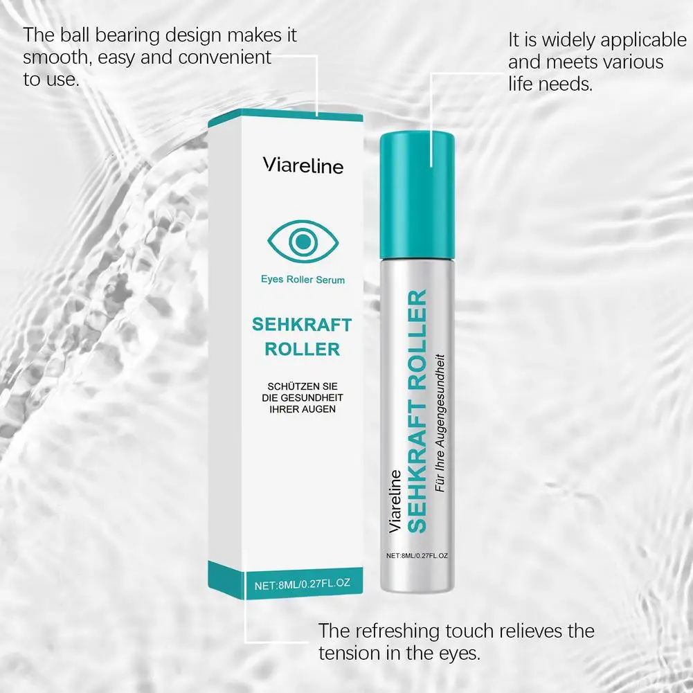 

High-end 8ml Quickly Restore Vision Enhance Roller Promotes Clearer Eyesight Mild Relax Massage Fatigue Relief For Eye Care NEW