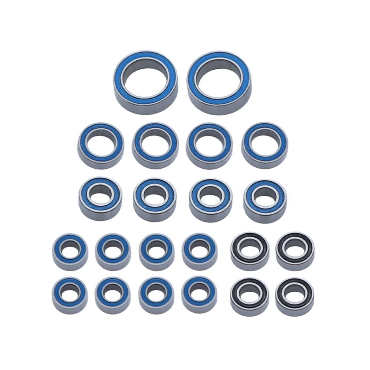 

22Pcs Steel Sealed Bearing Kit 9745 for TRX4M 1/18 RC Crawler Car Upgrade Parts Accessories