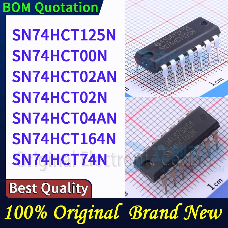 

5 шт./лот SN74HCT125N SN74HCT00N SN74HCT02AN SN74HCT02N SN74HCT04AN SN74HCT164N SN74HCT74N
