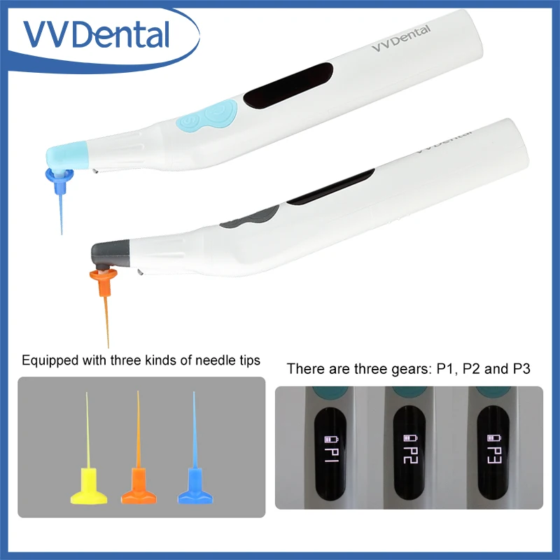 

VVDental Dental Wireless Ultrasonic Activator Endo Ultra Activator Washing Tooth Irrigator For Endo Root Canal with 30 pcs Tips