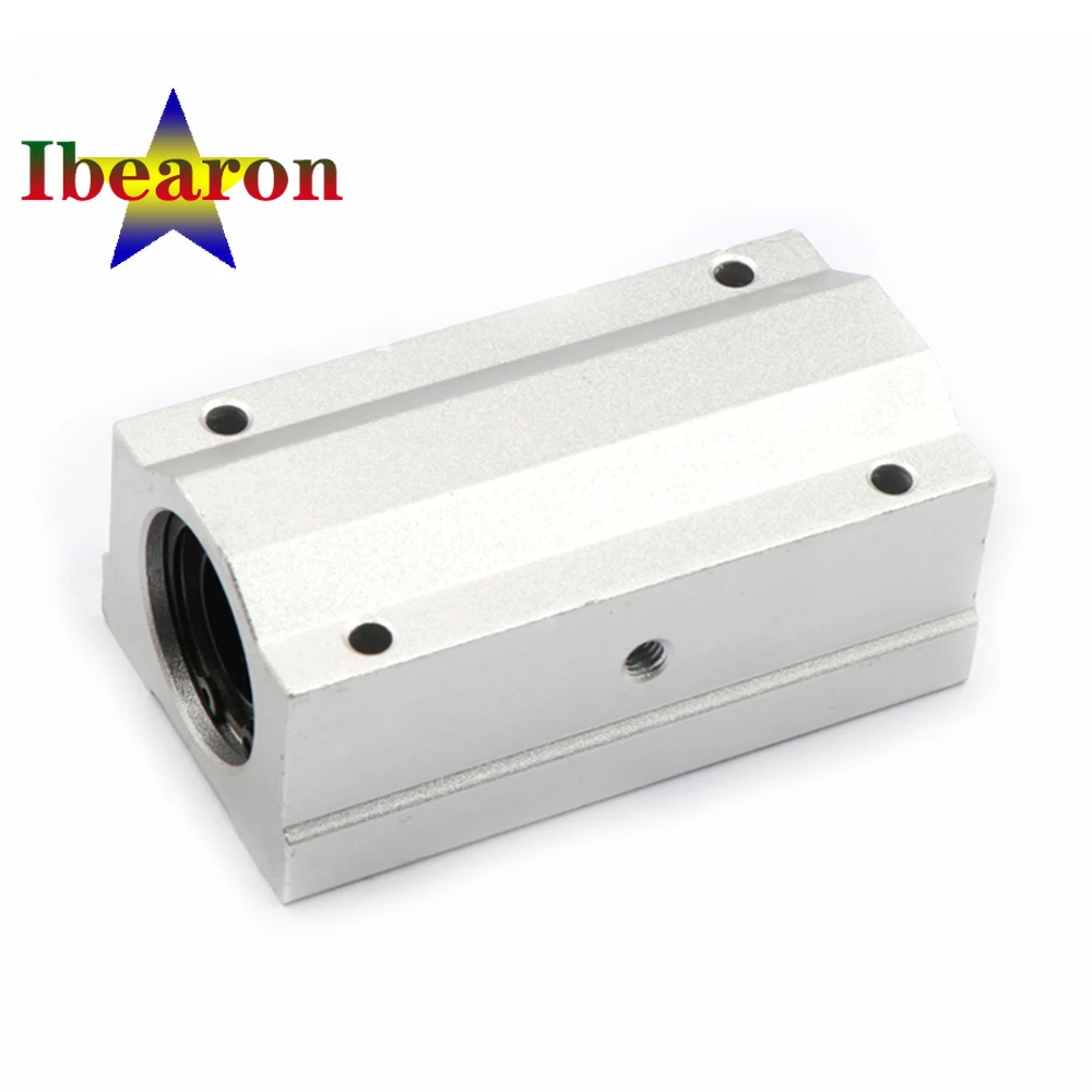 1PCS SCS50LUU Lengthen Aluminum Alloy Linear Motion Ball Bearing Units Linear Slide Block For CNC Router XYZ Table 3D Printer