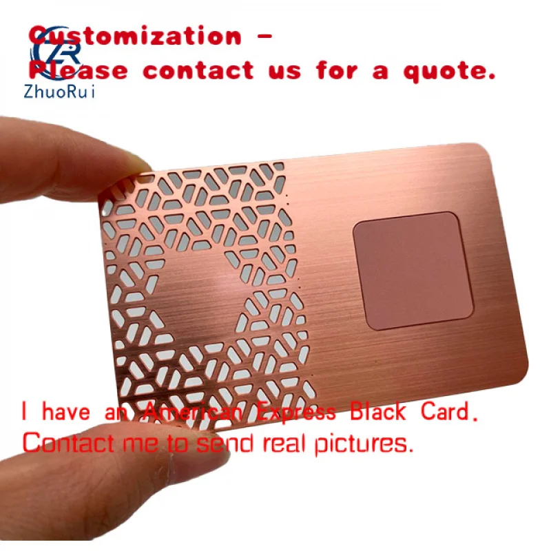 

custom.Customized High-end Frosted Metal Membership Card Vip Member Metal Business Card
