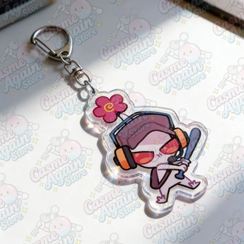 Cute Cartoon Team Fortress Chibi Keychain Accessories Bag Anime Keyrings Jewelry Manga Game Fans Gifts