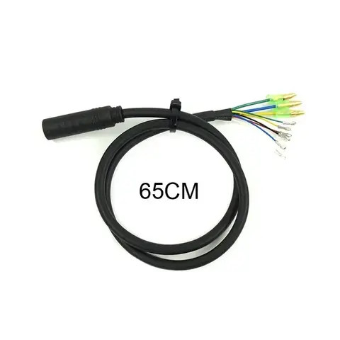 60/130/160cm 전자 자전거 9Pin 모터 연장 케이블 코드 Bafang 전면 후면 휠 허브 모터 용 남성 커넥터에 자전거 여성
