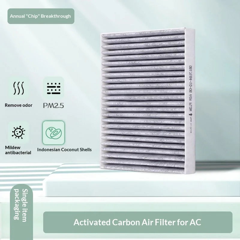 For Geely Galaxy E5 EX5 Car Activated Carbon Premium Durable Odor Removing High Efficiency Aroma Cabin Air Filter view 6