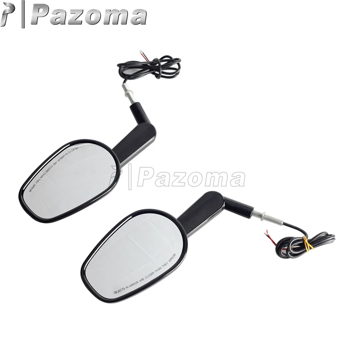 High Quality Motorcycle Rear Mirror Clear Glass Mirror For Touring Cruiser Bobber Chopper Bagger Model