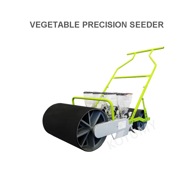 Double Line Row Vegetable Precision Seeder Hand-push Seeder Machine Precision Seeder Cabbage Radish Spinach Planting Machinery