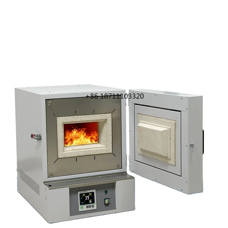 For Laboratory Heating High Temperature Sintering Electric 1000 1200c Resistance Furnace Ceramic Fiber Muffle