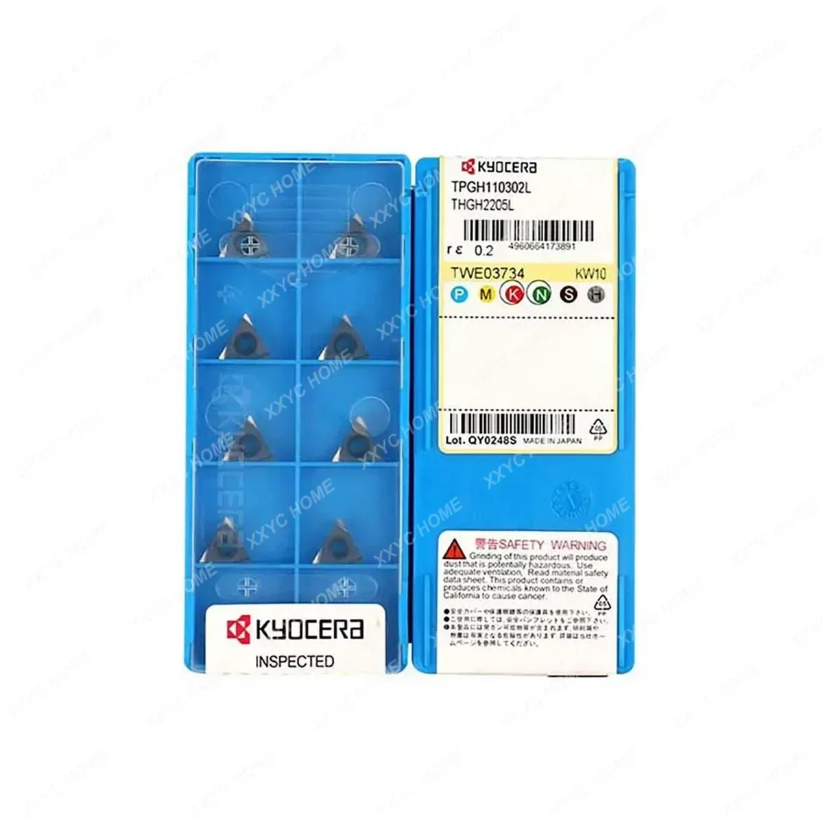 

Kyocer a 100% Original TPGH TPGH160304L TPGH160302L TPGH110304L TPGH110302L TPGH110204L TPGH090202L Carbide Turning Inserts