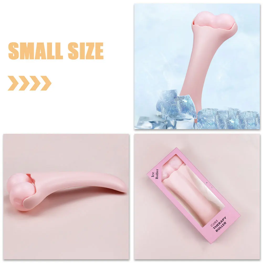 Rodillo de masaje Facial ligero y portátil para el cuidado de la piel, reductor de hinchazón, herramienta de belleza para terapia de frío para ojos y cuello