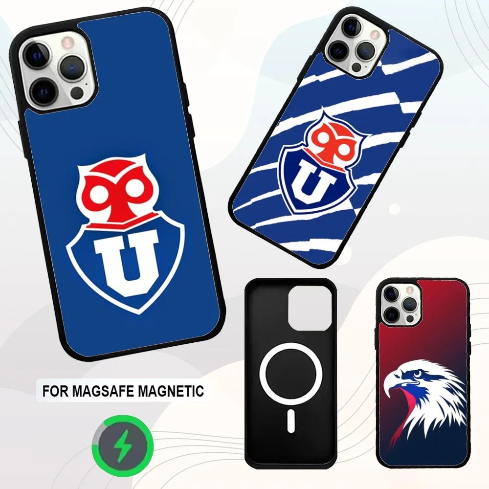

Chile U-University Logo Phone Case For iPhone 16e,16,15,14,13,12,11,Plus,Pro,Max,Mini Magsafe Magnetic Wireless Charging