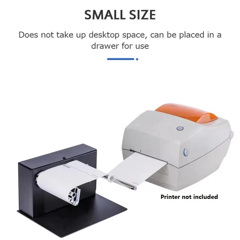 Riavvolgitore automatico per etichette bidirezionale Riavvolgitore per etichette in carta con codice a barre bidirezionale per ufficio e lavoro