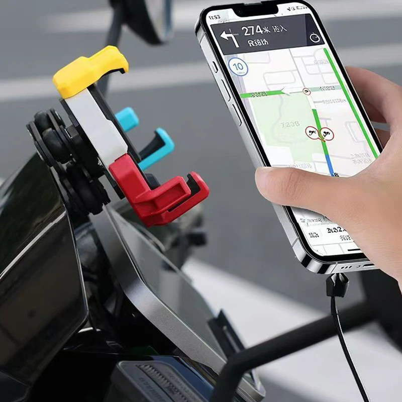 360° Rotating Shock-Absorbing Phone Holder For Niu NQiX 500/300/150/1000