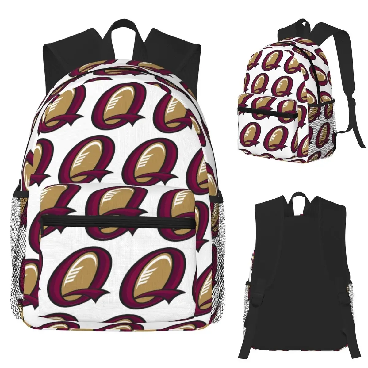 

Ben Hunt St George Illawarra Dragons Queensland Maroons Student Backpack School Bag Hiking Travel Daypack Bookbag Shoulder Bags