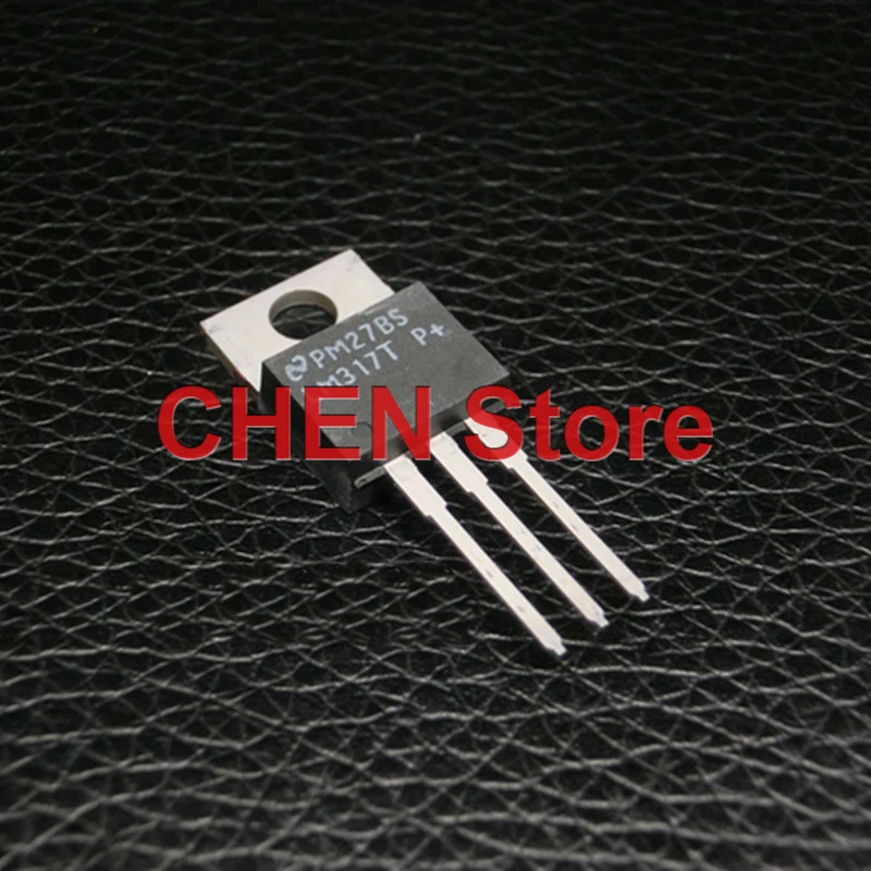 10PCS NEW NSC LM317T TO-220 Audio High Power Adjustable Three-Terminal Voltage Regulator LM317 TO220 317T White Lettering