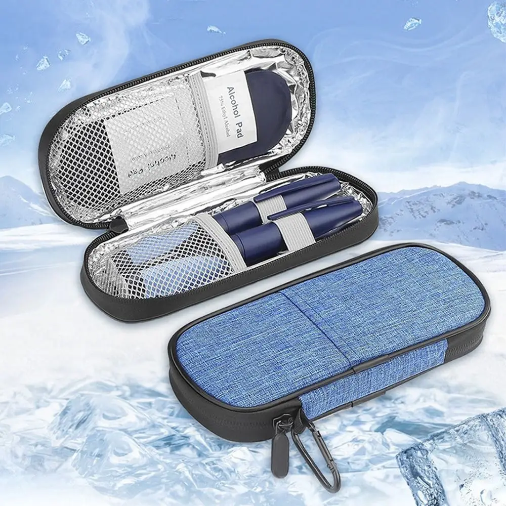 Waterproof Insulin Cooling Bag Durable Thermal Insulated EVA Pen Bag Insulin Cooler Diabetics