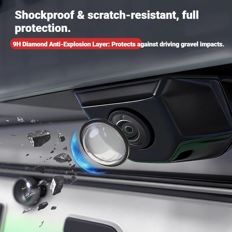 Suitable for Jaguar Land Rover cars, 360-degree lens cover, lens hood,waterproof and dustproof, car modification accessory set