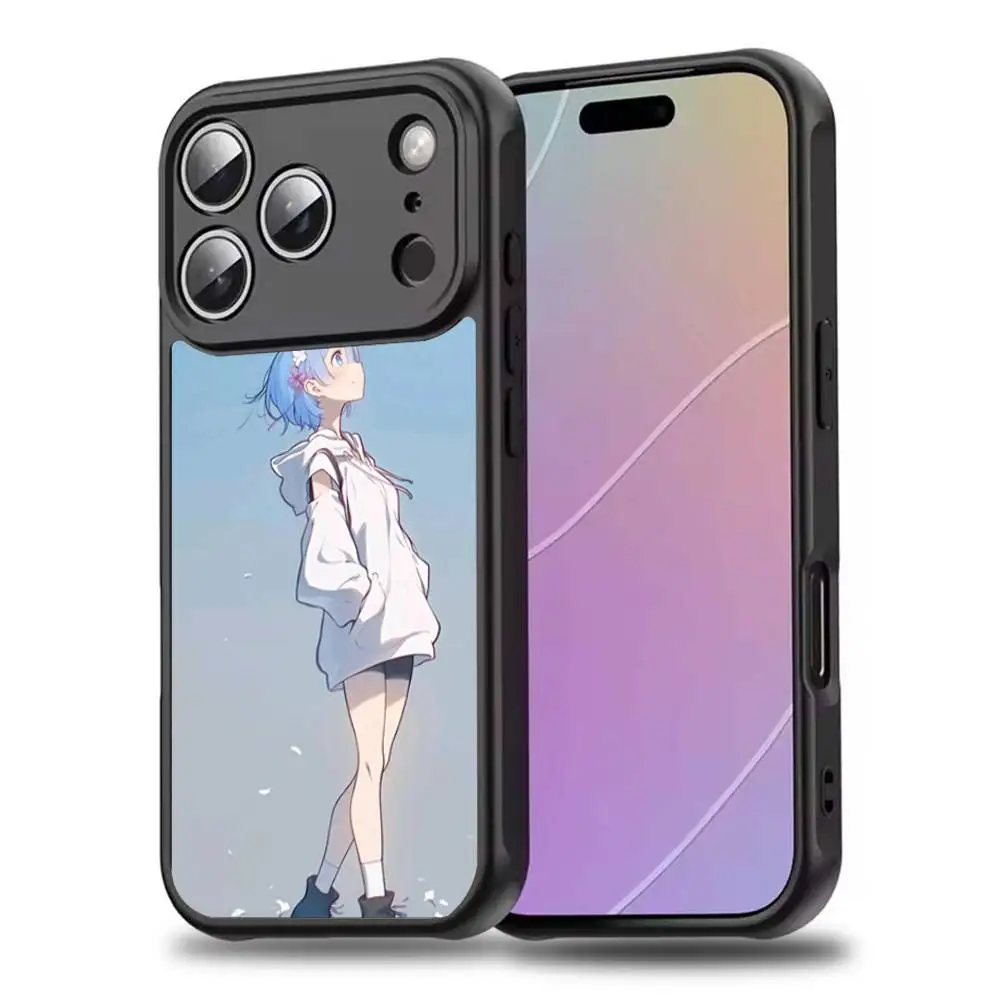 R-Rem R-Re Anime Zero Phone Case For iPhone 17,16,15,14,13,12,11,Pro,Max,Plus,Mini,SE4,E Magnetic Magsafe Wireless Charging