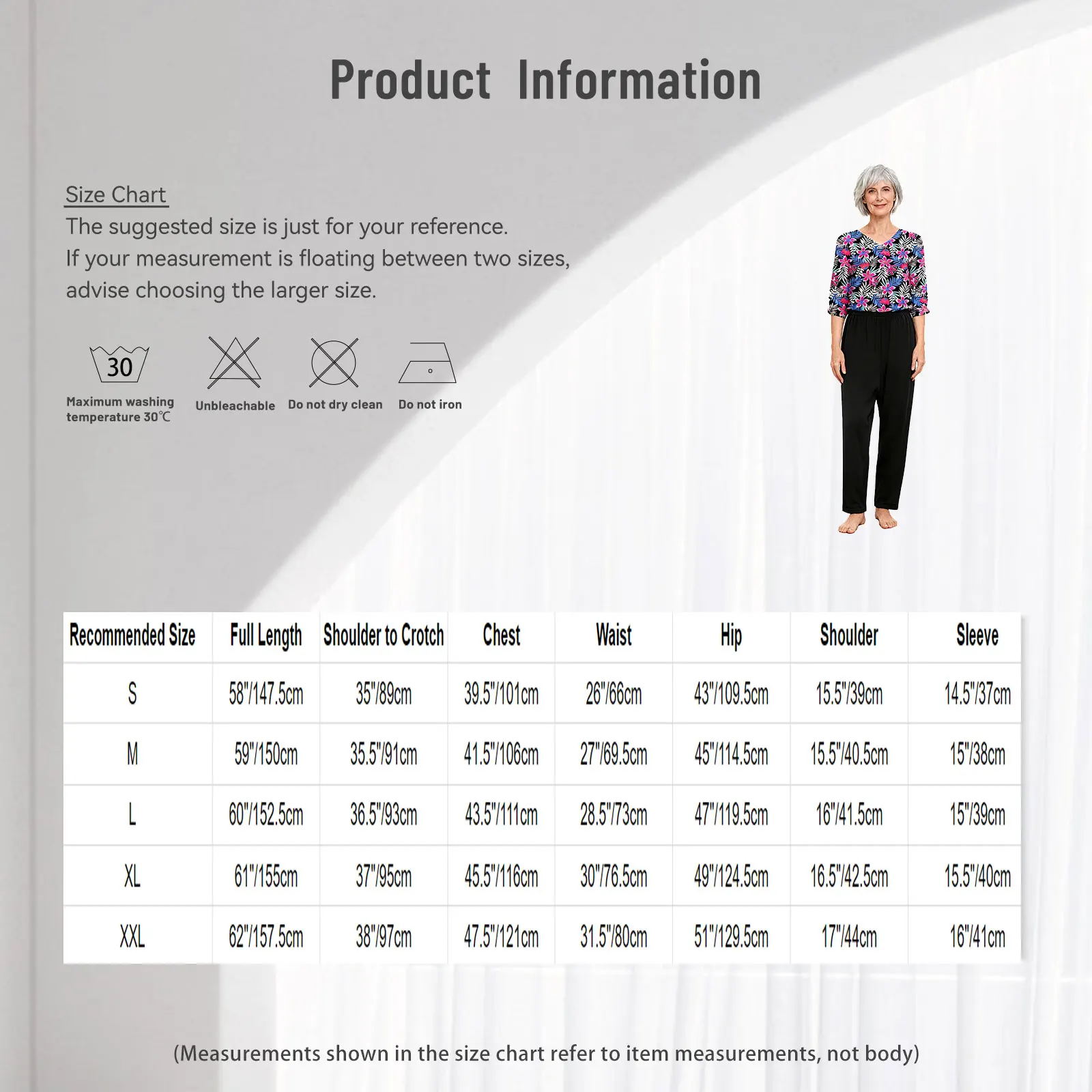 プリント柄と背中開きが特徴の女性用セキュアケアロンパース、高齢患者のための思いやりのある適応型看護ジャンプスーツ