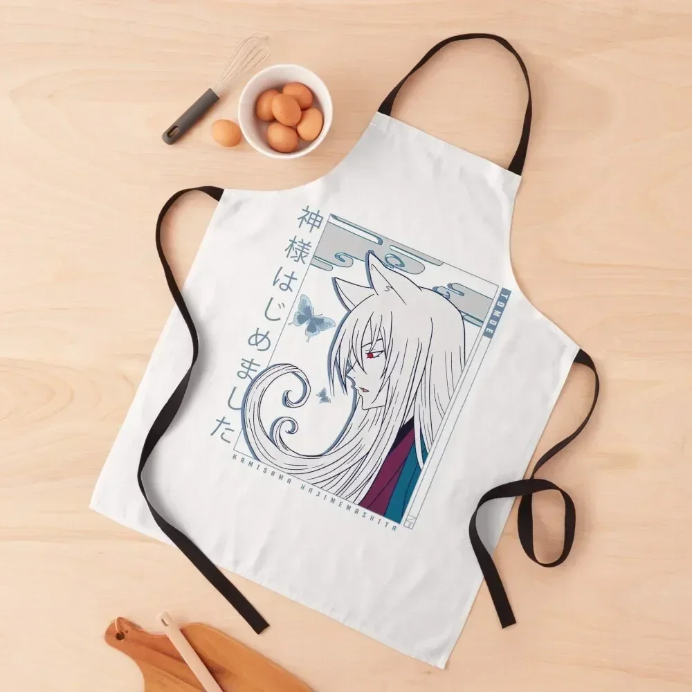 

TOMOE Apron waterproof for women Kitchen For Men Womens Dresses barber uniform Apron