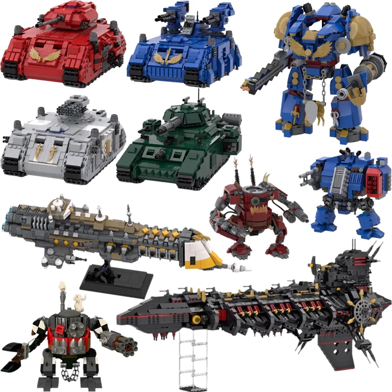 

Горячая серия игр, боевой робот, строительные блоки MOC, бесстрашный мех, молоток, боевой танк, месть, дух, военный корабль, модель DIY, игрушки для взрослых, подарок