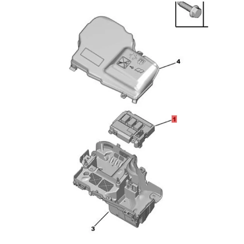 Brand New Genuine 9813136880 Control Unit Fuse Box BSM AB2 Z26 For Peugeot 508 For Citroen C4L