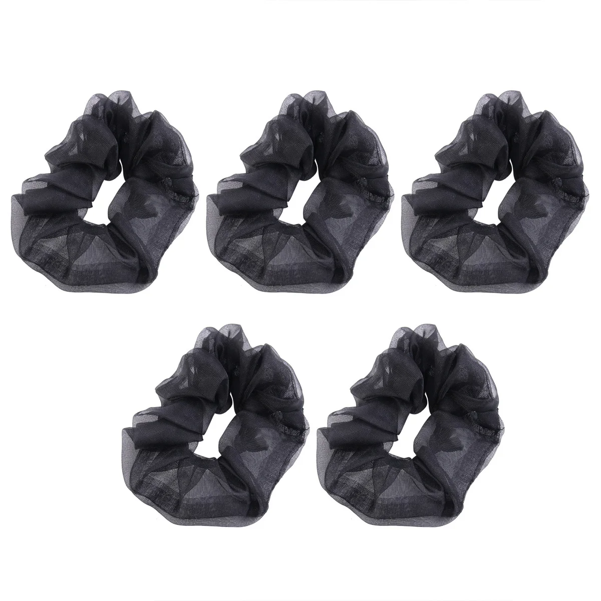 

5 Pcs Hair Band Ponytail Holders Ties Cute Summer for Good Mood Decorative Party Favors Matching Clothing