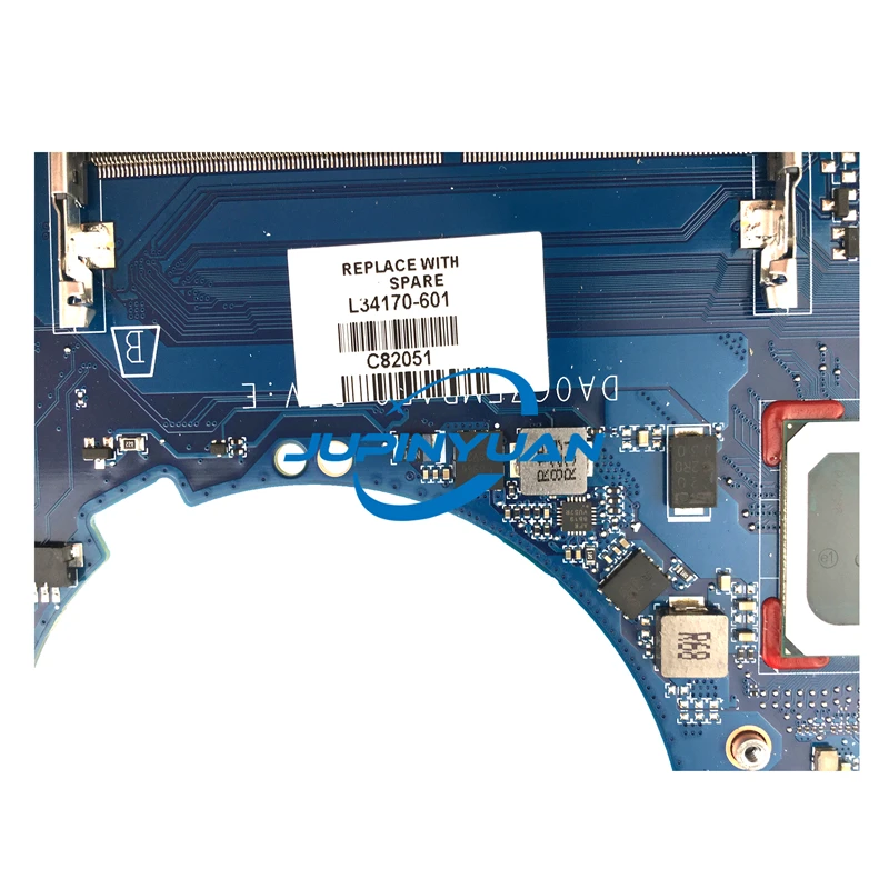 L88005-601 L88005-001 For HP Pavilion 15T-CS 15-CS LaptopMotherboard DAG7BLMB8D0 With SRGKJ I5-1035G7 N17S-G2-A1 GPU FullyTested