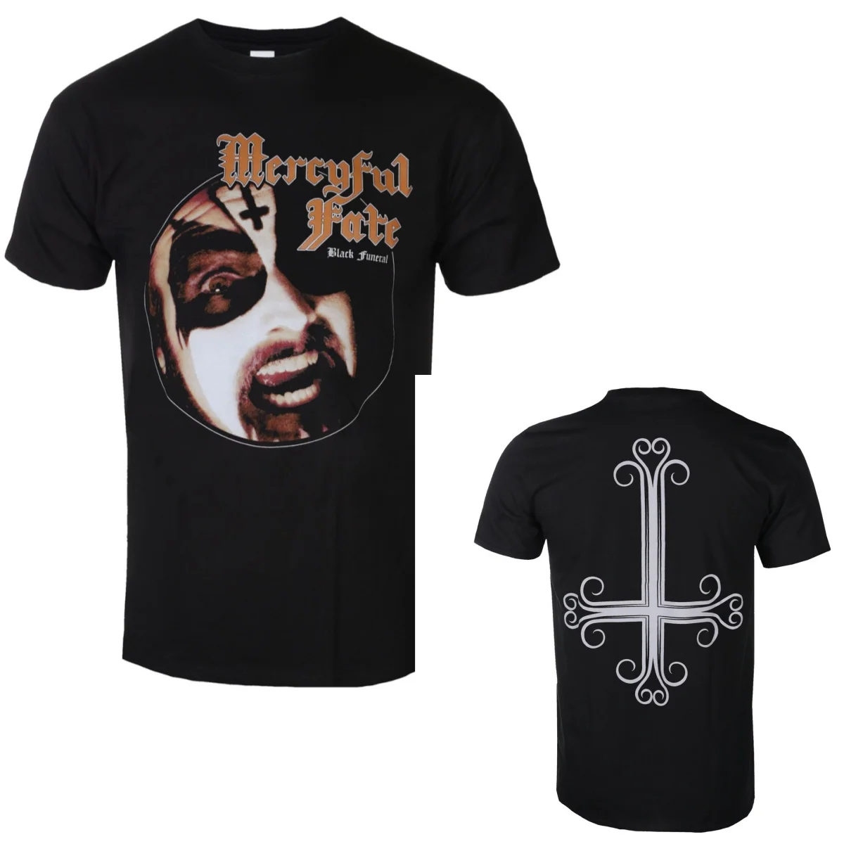 Y2k Mercyful Fate Graphic Cotton T-shirt Unisex Summer Short Sleeve Fashion Brand Tee Luxury Casual Vintage Tees