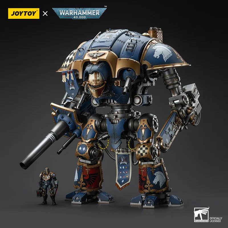 JOYTOY Warhammer 40k 1/18 Imperial Knights Action Figure House Raven Knight Errant House Terryn Paladin Collectible Model Toys view 3