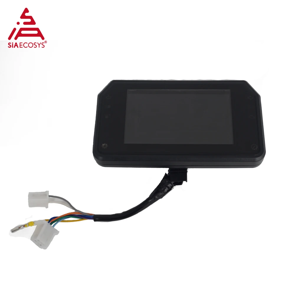 T15 TFT Speedometer Adjustable With CAN-BUS Communication For Electric Scooter Optional Instrument LCD Display From SIAECOSYS