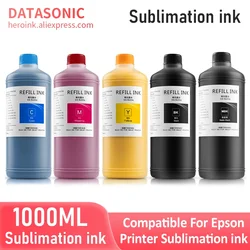 1000ML Sublimation Ink Heat Transfer Ink For Epson T3000 T3050 T3070 T3080 T3200 T3250 T3255 T3270 T3280 T5000 T5050 T5080 T5200