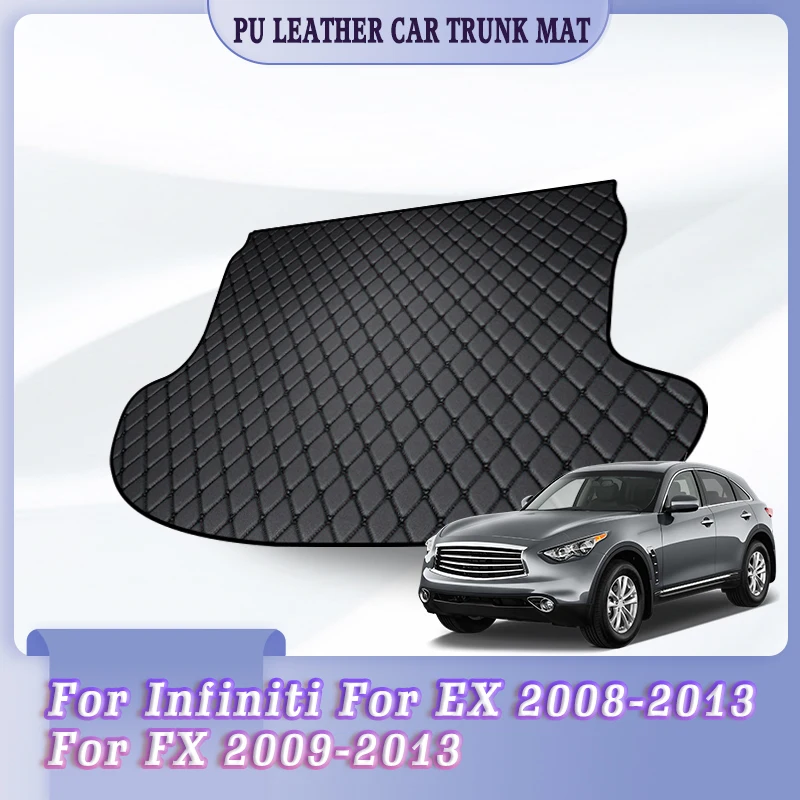 

Ковры в багажник автомобиля, коврики для Infiniti EX 2008 2009 2010 2011 2012 2013, для FX 2009-2013, авто задние чехлы, коврики, водонепроницаемые продукты