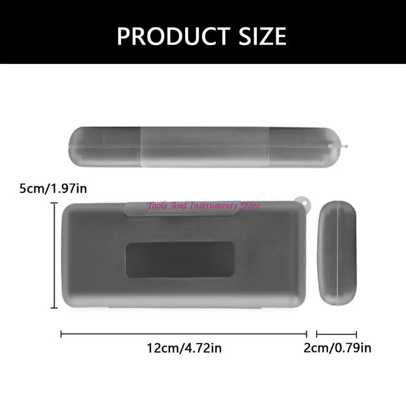 M.2 SSD Storage Box Tahan Air dan Berlaku Kejutan 2 Slot Hard Drive Case untuk Pakar IT dan Data Seluler C7AC